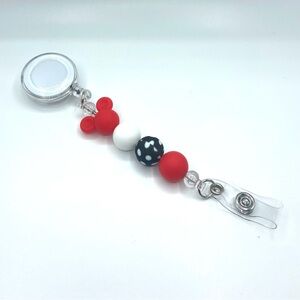 Character Themed Beaded Badge Reel